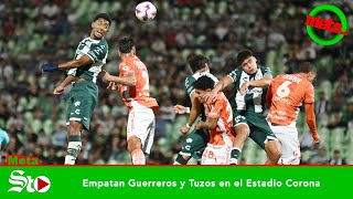 Empatan Guerreros y Tuzos en el Estadio Corona [upl. by Camila261]