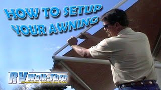 RV Awnings  Learn how to set up your awning [upl. by Ragse]