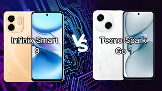 Infinix Smart 9 vs Tecno Spark Go 1 Tecno Spark Go 1 vs Infinix Smart 9  Which One is Better [upl. by Nickolas561]