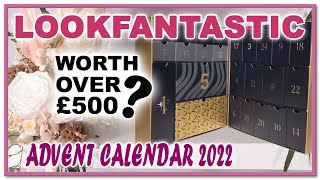 LOOKFANTASTIC ADVENT CALENDAR 2022 FULL SPOILER  Watch this before you buy [upl. by Gignac477]