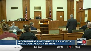 Jacob Bumpass attorney files a motion for acquittal and new trial [upl. by Azar]