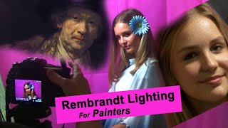 PORTRAIT PAINTING  Why Rembrandt Lighting [upl. by Nathalia403]