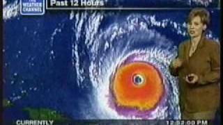 TWC Hurricane Isabel coverage 2003 Clip 2 [upl. by Richart]