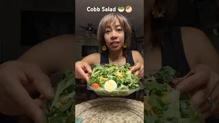 chickfila Cobb Salad Mukbang 🥙🥗 [upl. by Ayaros]