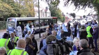 Coventry City Supporters at Holbrooks Park 22 October 2016 [upl. by Eilahtan]