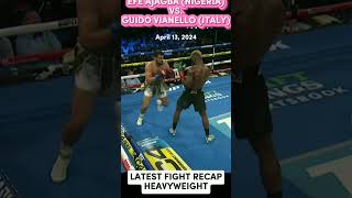 NEW SUPERSTARS OF HEAVYWEIGHT AJAGBA VS VIANELLO boxing latest heavyweights trending sv265 [upl. by Anala]