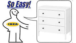 How to build the IKEA Koppang dresser [upl. by Whetstone]