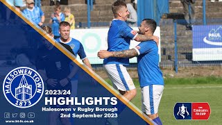 HIGHLIGHTS  Halesowen 70 Rugby Borough 2923 [upl. by Artekal366]