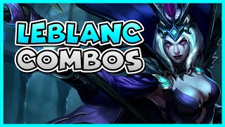 LEBLANC COMBO GUIDE  How to Play LeBlanc Season 12  Bav Bros [upl. by Anemix426]