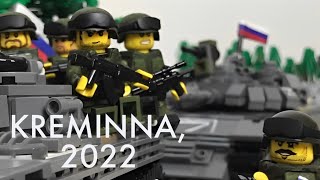 Lego Ukraine Battle of KREMINNA [upl. by Notaek625]