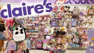 CLAIRES BUY THREE GET THREE FREE  SHOP WITH ME JULY 2019 [upl. by Piero460]