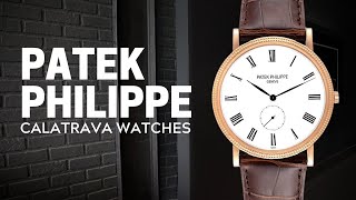 Patek Philippe Calatrava Watches Review  SwissWatchExpo [upl. by Kurth120]