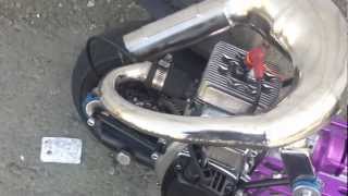 Trevor Simpson 62cc 1351 dome boost ported [upl. by Assiruam]