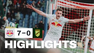 Fulminantes Torspektakel Salzburg  Lustenau  Highlights  20 Spieltag ADMIRAL Bundesliga 2324 [upl. by Asaret]