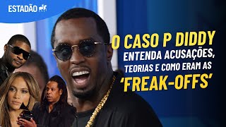 RESUMO do CASO P DIDDY detalhes da ACUSAÇÃO TEORIAS e CELEBRIDADES amigas do rapper [upl. by Neils]