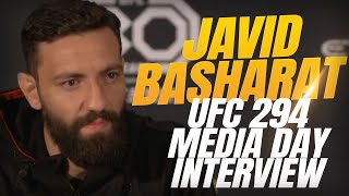 Javid Basharat full UFC 294 media day interview [upl. by Nnyrb]