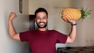 Watch this Pineapple Story  Pineapple Recipe  Cake Gojju Halwa Grilled Pineapple  In Kannada [upl. by Sclater105]