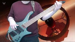 Bass demo  no talking Ibanez EHB1005SMS Short scale with flatwounds and upgraded pickups [upl. by Yleak]