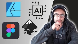 Figma vs Inkscape vs Affinity Designer for AI Designs [upl. by Hach]