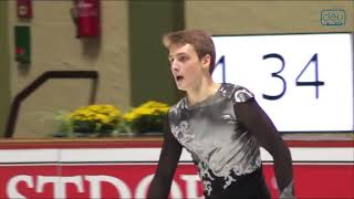 Graham Newberry GBR  2017 Nebelhorn Trophy FS [upl. by Perlis]