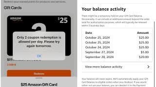 Earn 25 Gift Card Instantly For FREE No requirements [upl. by Andersen]