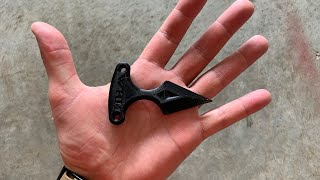 3D Printed PLA Push Dagger MK1 TESTING [upl. by Echo]