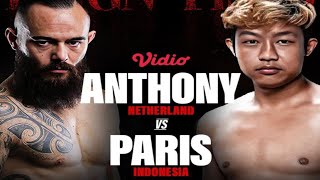 Anthony vs Paris Pernandes Fight Boxing 6 Ronda [upl. by Mehalick]