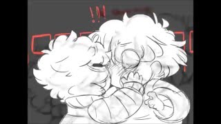 Chara x Frisk AND NOW KISS [upl. by Uela]