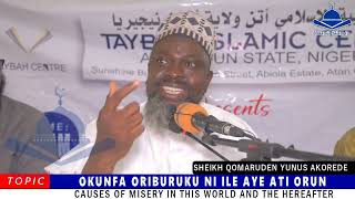 MÁ TAKÒ ÀWON OLUPEPE SUNNAH ÒDODO KÒ MÁ BAÁ DÉ OLORIBURUKU  ASHSHAYKH QAMARUDEEN YUNUS AKOREDE [upl. by Nivlam278]