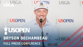 Bryson DeChambeau 2024 US Open Press Conference [upl. by Aitselec293]