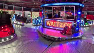 On Ride POV Deluxe waltzer Whitworth Park [upl. by Eiuqnom]