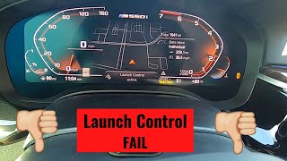 FAIL  M550 Launch Control 4 Runs Using DRAGY [upl. by Annerahs953]