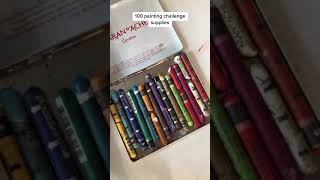 Carandache water soluble crayons This much loved set is so much fun to play artsupplies [upl. by Adraynek]