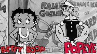 Popeye the Sailor 1933 Betty Boop and Popeye the Sailor Man Cartoon Short Film  Review [upl. by Ttik]