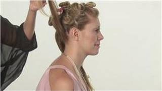 How to Curl Hair  How to Spiral Curl Hair With a Straightener [upl. by Htenay]