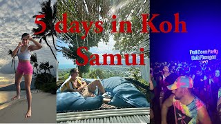 5 days in Koh Samui Thailand in December  Peak Season  British travellers [upl. by Ecyrb]