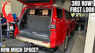 First Look at New 6th Gen 4Runner With 3rd Row 2025 4R Limited [upl. by Lav]