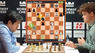 🎦 Magnus Carlsen vs Hikaru Nakamura  Norway Chess 2024 hikarunakamura magnuscarlsen [upl. by Ayokahs]