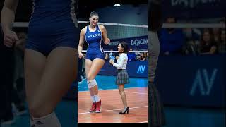 10fit volleyball wrestling kpop dance fancam tallwom cheerleader boxing sports volleyball [upl. by Imar]