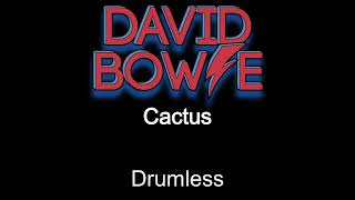 David Bowie Cactus Drumless [upl. by Randi61]