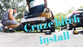 2016 and up Chevy Cruze trailer hitch install [upl. by Pallaten]