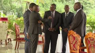 Watch how Kindiki CSs arrived for the Cabinet Meeting chaired by President Ruto at the State House [upl. by Airdnek350]