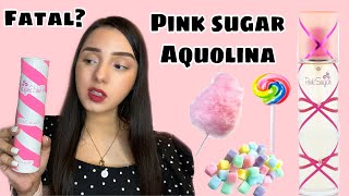 Probé el famoso perfume pink sugar de aquolina 😨 [upl. by Adekahs68]