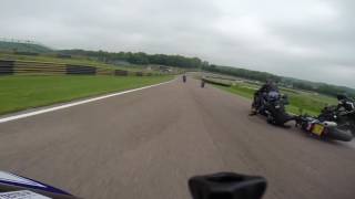 Lydden Hill Trackday  Intermediate Group  CRASH  4th June 2016 [upl. by Acisseg]