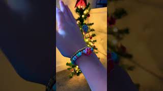 Quick post Christmas Bracelets ChristmasTree SoCute ￼ [upl. by Brannon]