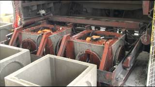 CGM  CONCRETE MACHINE  BOX CULVERT PRODUCTION  MACHINETC1 egg layer [upl. by Thorsten]