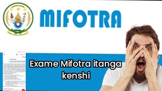 Dore Exam Mifotra itanga kenshi maze utsindire akazi [upl. by Wehttam807]