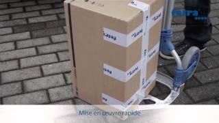 Diable de manutention pliable  TAP France  Manutention [upl. by Ariajaj]