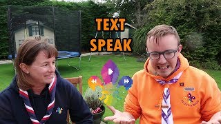 SCOUTADELIC  Text Speak with Kester Sharpe [upl. by Shane]