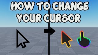 HOW TO CHANGE YOUR CURSOR ICON  Roblox Studio Tutorial [upl. by Bithia]